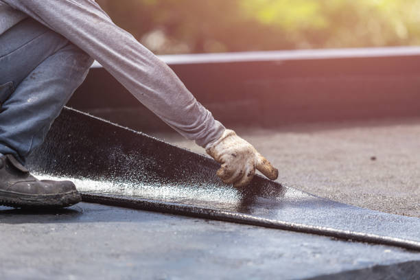 Professional Basement Waterproofing technician working in Ventnor City, NJ